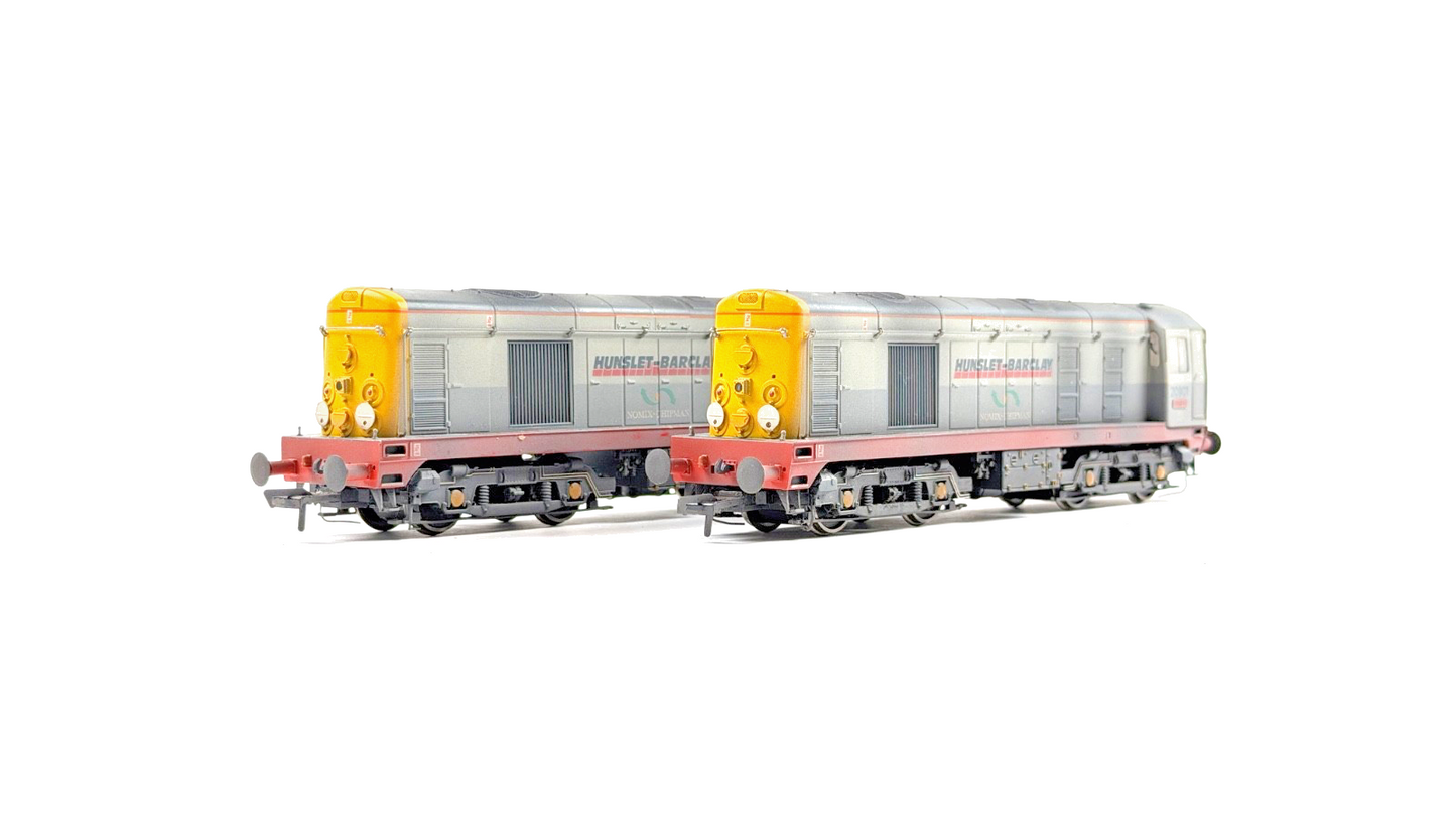 BACHMANN 00 GAUGE - 32-027X - CLASS 20 HUNSLET BARCLAY 20904 20901 TWINS - BOXED