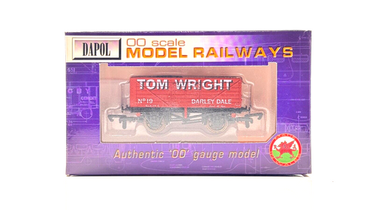 DAPOL 00 GAUGE - TOM WRIGHT OF DARLEY DALE WAGON NO.19 - BOXED