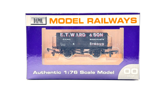 DAPOL 00 GAUGE - E.T WARD & SON COAL MERCHANTS STROUD WAGON 4 (LIMITED EDITION)