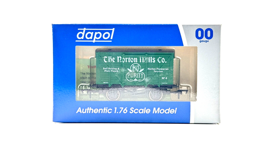 DAPOL 00 GAUGE - NORTON MILLS FITZWARREN TAUNTON VENT VAN 4 (LIMITED EDITION)