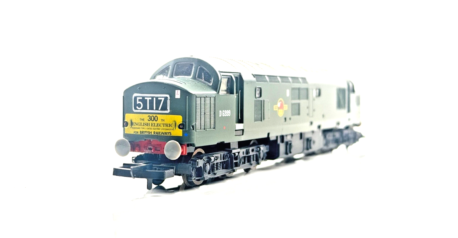LIMA 00 GAUGE - 204772 - CLASS 37 DIESEL LOCOMOTIVE BR GREEN D6999 LTD ED BOXED