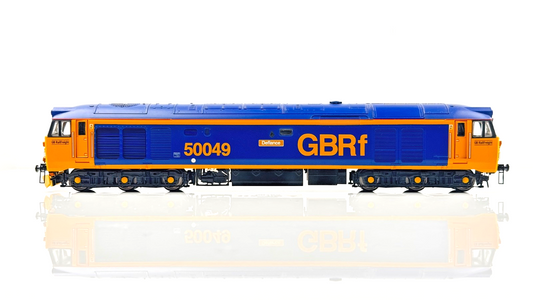 HORNBY 00 GAUGE - R3883 - CLASS 50 DIESEL 50049 GBRF DEFIANCE - BOXED