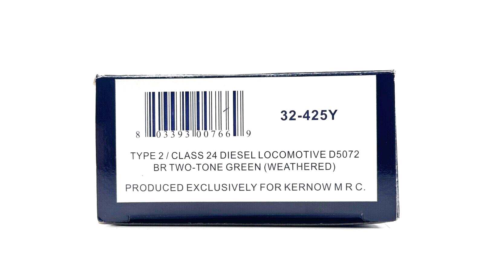 BACHMANN 00 GAUGE - 32-425Y - CLASS 24 DIESEL TYPE 2 D5072 BR GREEN KERNOW MRC