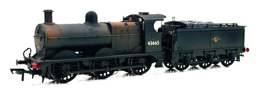 BACHMANN 00 GAUGE - 31-625 - BR BLACK 0-6-0 CLASS 3F '43665' RENUMBERED - BOXED