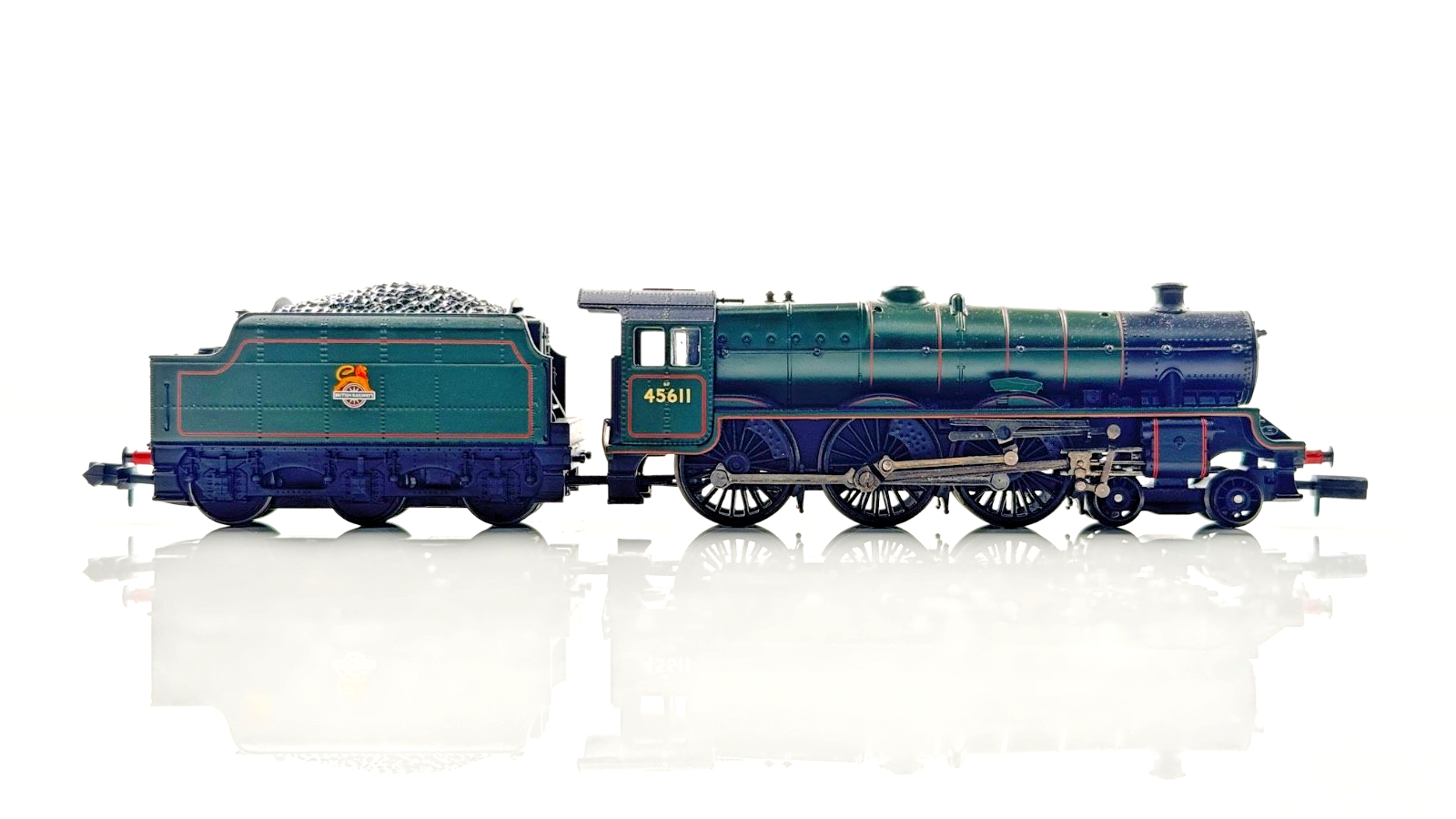 GRAHAM FARISH N GAUGE - 372-476 - JUBILEE 45611 HONG KONG 4000 GAL BR GREEN