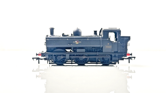 BACHMANN 00 GAUGE - 32-203 - BR BLACK 0-6-0 PANNIER TANK 4666 WEATHERED INC BOX