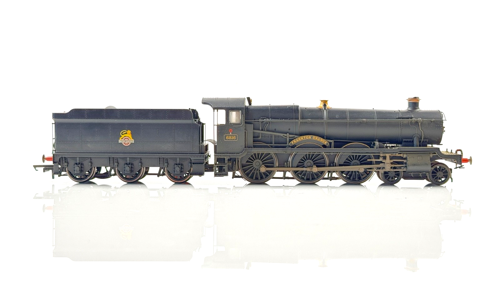 HORNBY 00 GAUGE - R2548 - BR BLACK 4-6-0 FRANKTON GRANGE 6816 WEATHERED BOXED