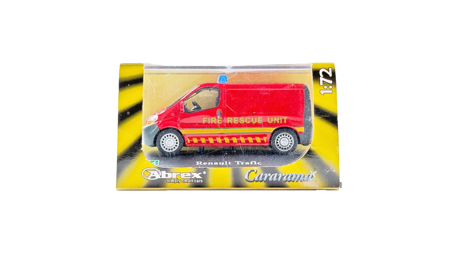 CARARAMA 1/72 SCALE - RENAULT TRAFIC VAN FIRE RESCUE UNIT - BOXED