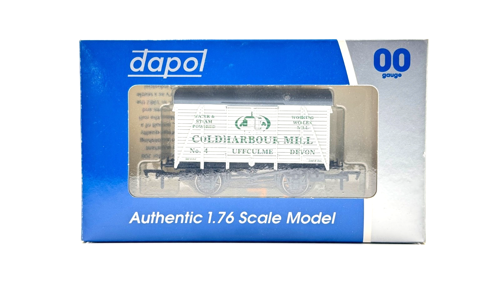 DAPOL 00 GAUGE - COLDHARBOUR MILL UFFCULME DEVON VENT VAN NO.4 (LIMITED EDITION)