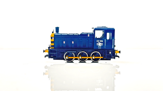 REPLICA RAILWAYS 00 GAUGE - NO.11022 - CLASS 03 DIESEL SHUNTER 03189 - WOBBLY