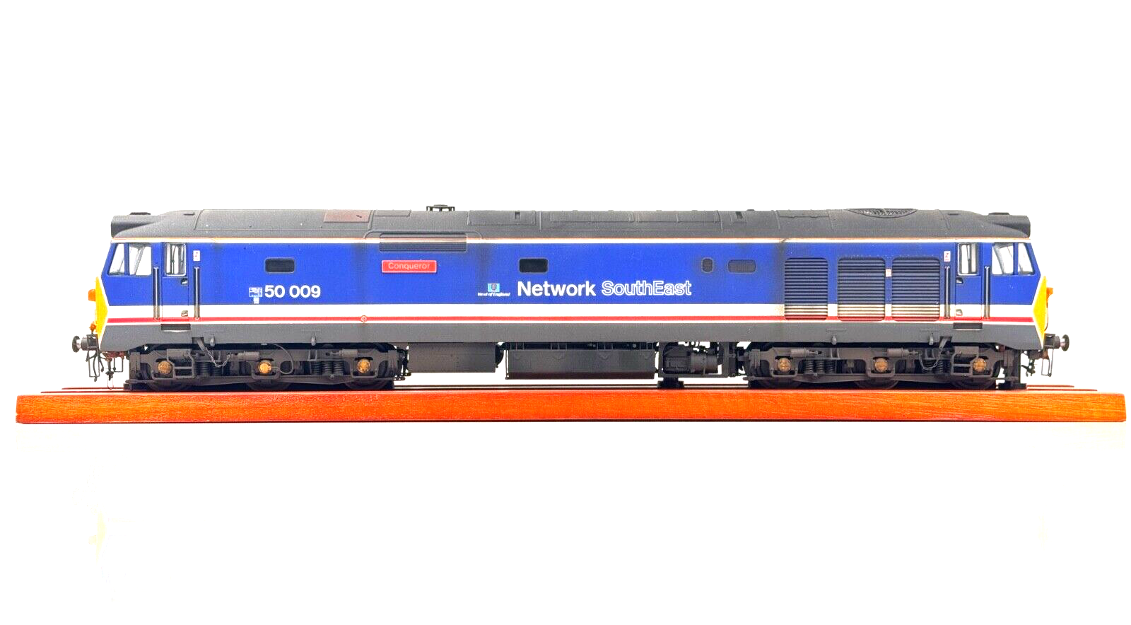 HELJAN O GAUGE - CLASS 50 DIESEL 50009 NETWORK SOUTHEAST CONQUEROR (PROTO NEO)