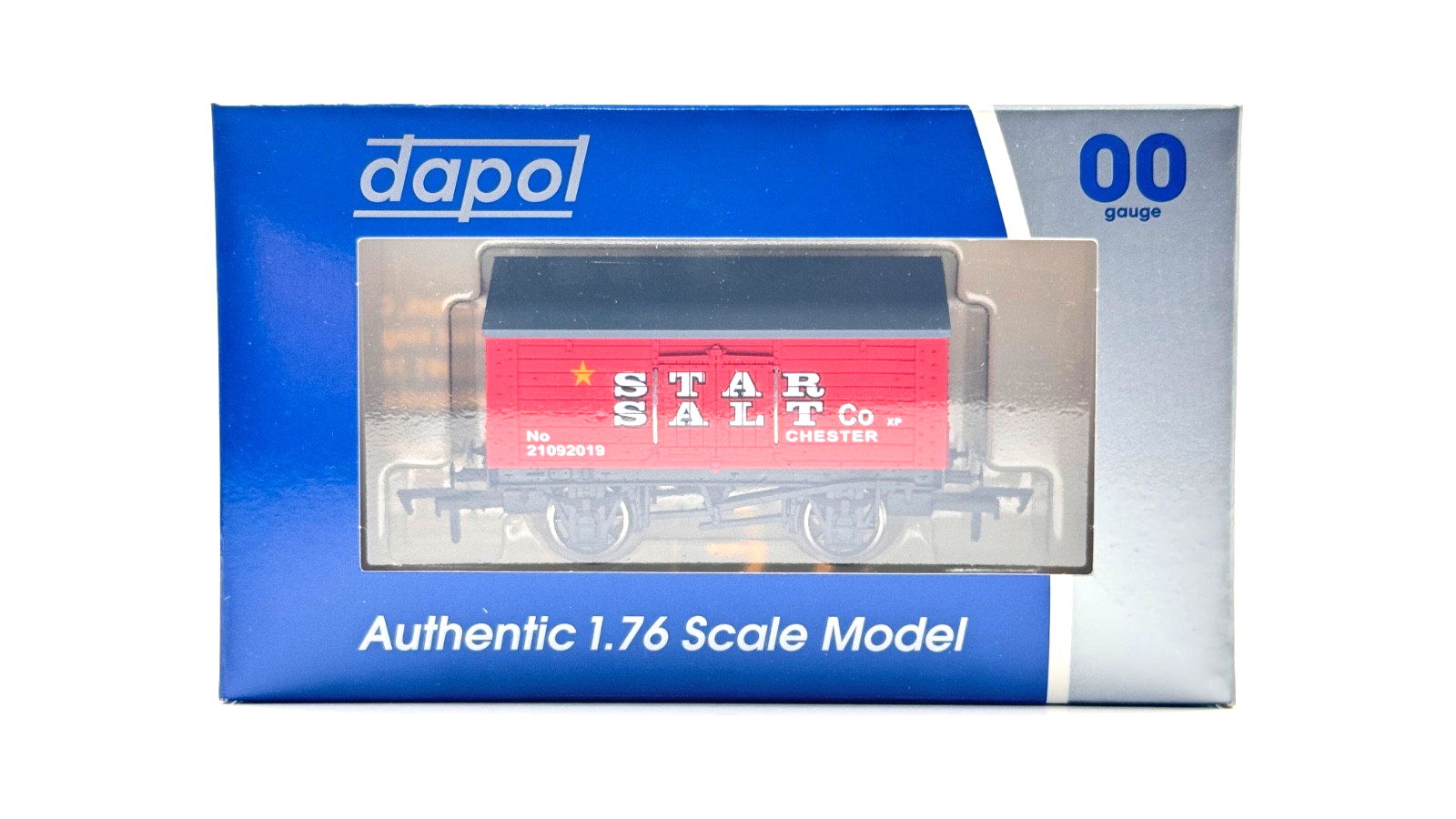 DAPOL 00 GAUGE - STAR SALT COMPANY CHESTER NO.21092019 (LIMITED EDITION)