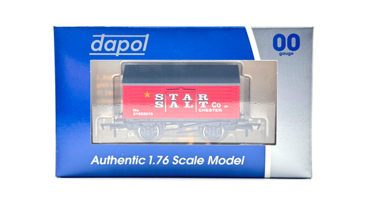 DAPOL 00 GAUGE - STAR SALT COMPANY CHESTER NO.21092019 (LIMITED EDITION)