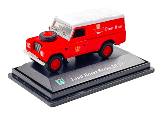 CARARAMA 1/72 SCALE - LAND ROVER SERIES III 109 ROYAL MAIL POST BUS - BOXED