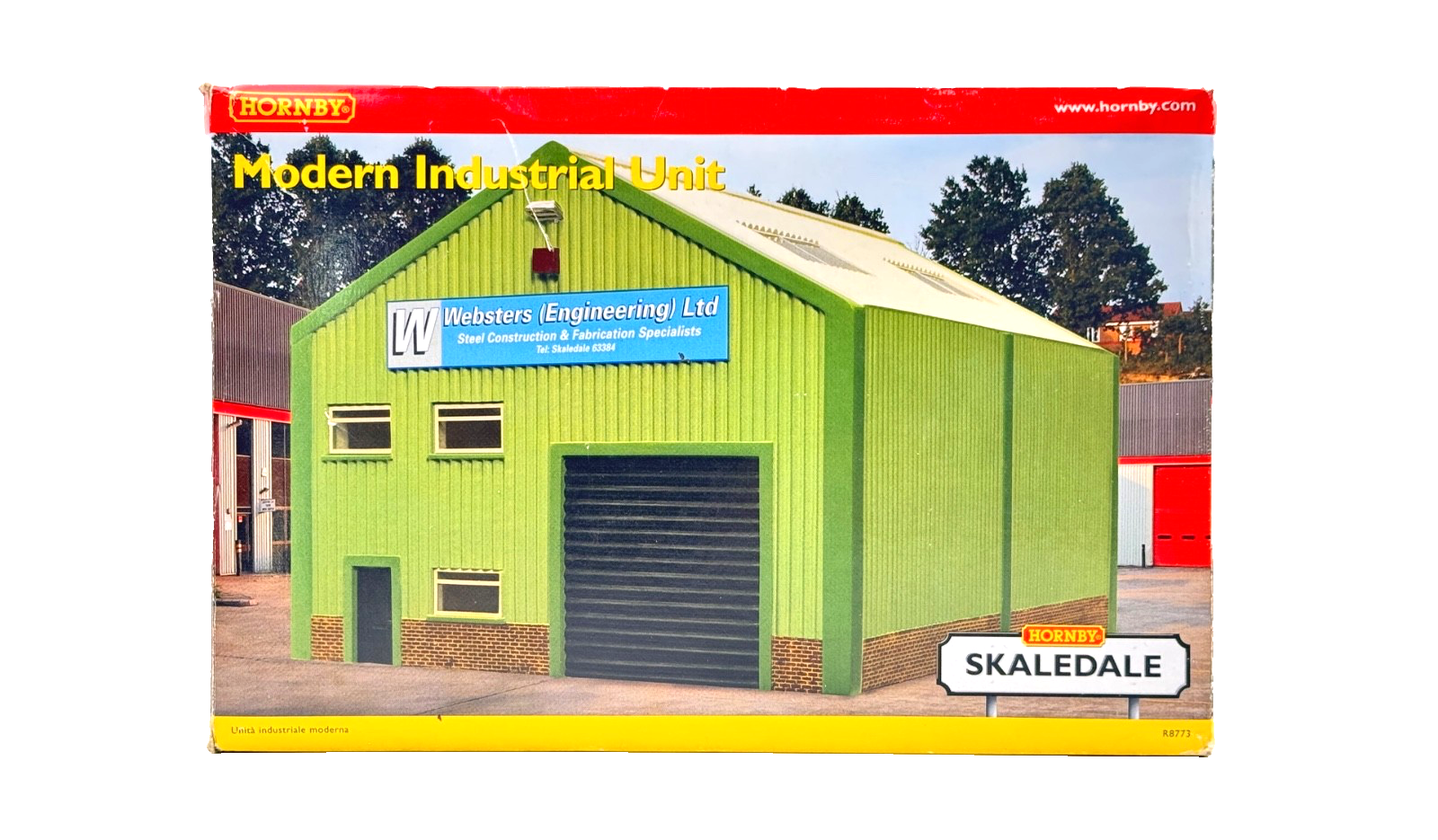HORNBY 00 GAUGE SKALEDALE - R8773 - WEBSTERS ENGINEERING MODERN INDUSTRIAL UNIT