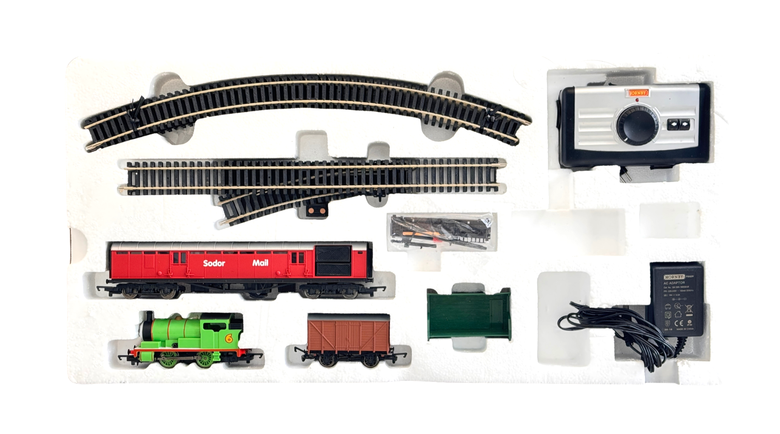 HORNBY 00 GAUGE - R9284 - PERCY & THE MAIL TRAIN SET - BOXED