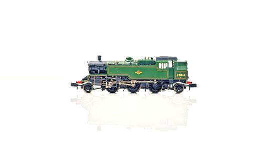 GRAHAM FARISH N GAUGE - 372-329 - STANDARD CLASS 3MT 82041 BR GREEN LATE CREST