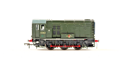HORNBY 00 GAUGE - R3484 - CLASS 08 DIESEL SHUNTER BR GREEN 13363 DCC SOUND BOXED