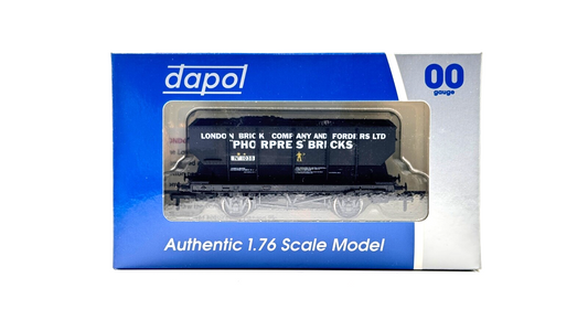 DAPOL 00 GAUGE - PHORPRES BRICKS LONDON HOPPER WAGON NO.1038 (LIMITED EDITION)