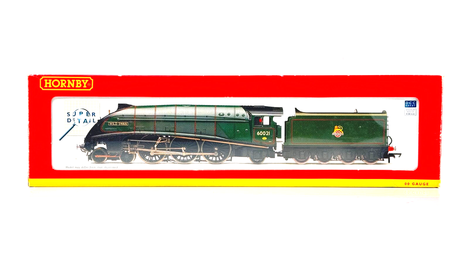 HORNBY 00 GAUGE - R2615 - BR GREEN 4-6-2 CLASS A4 'WILD SWAN' 60021 TTS SOUND