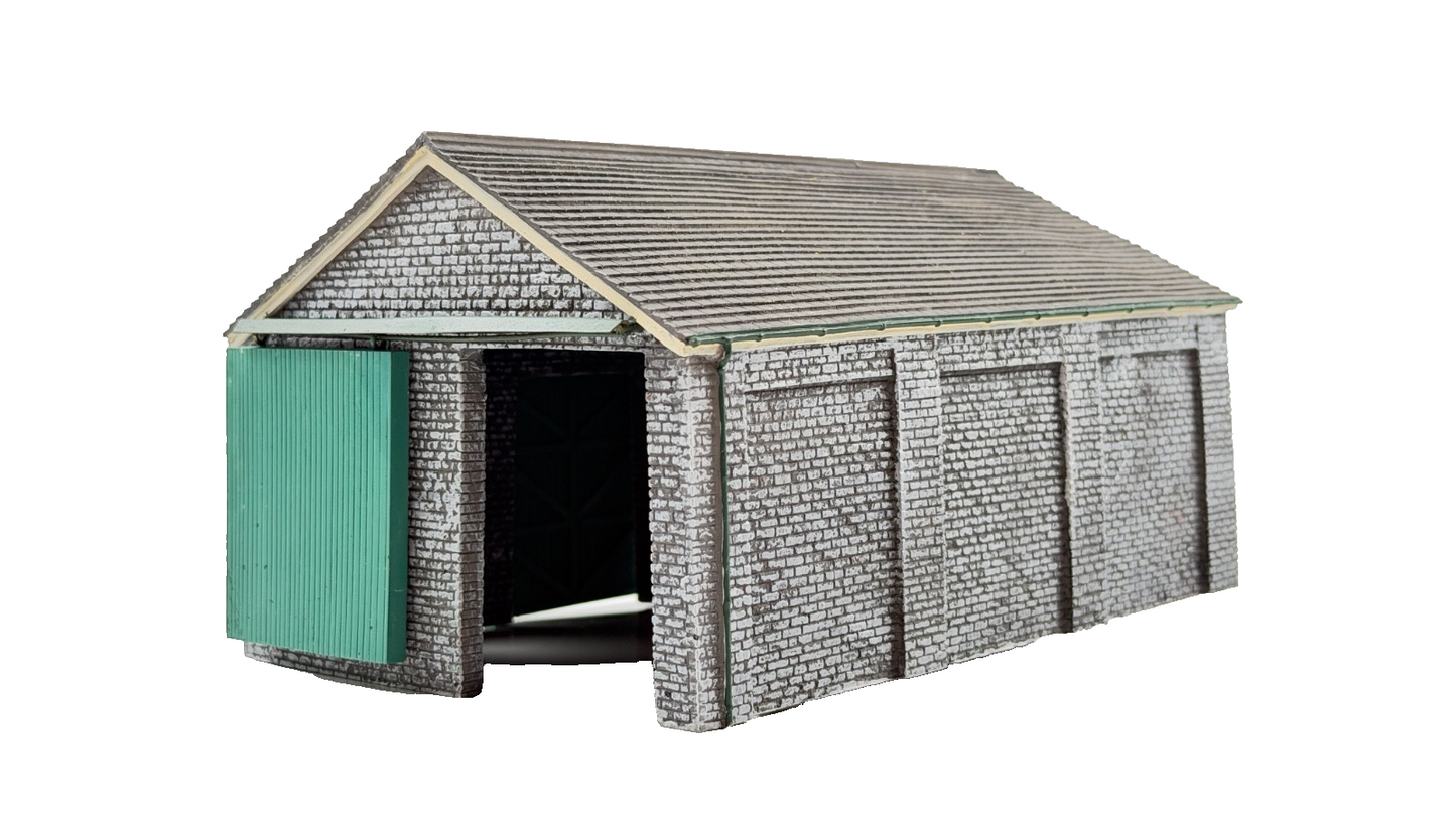 BACHMANN SCENECRAFT 00 GAUGE - 44-170 - SHILLINGSTONE GOODS SHED - UNBOXED NQP!