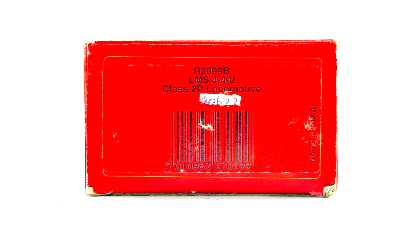 HORNBY 00 GAUGE - R2099B - BR BLACK 4-4-0 CLASS 2P LOCOMOTIVE 40672 RENUMBERED