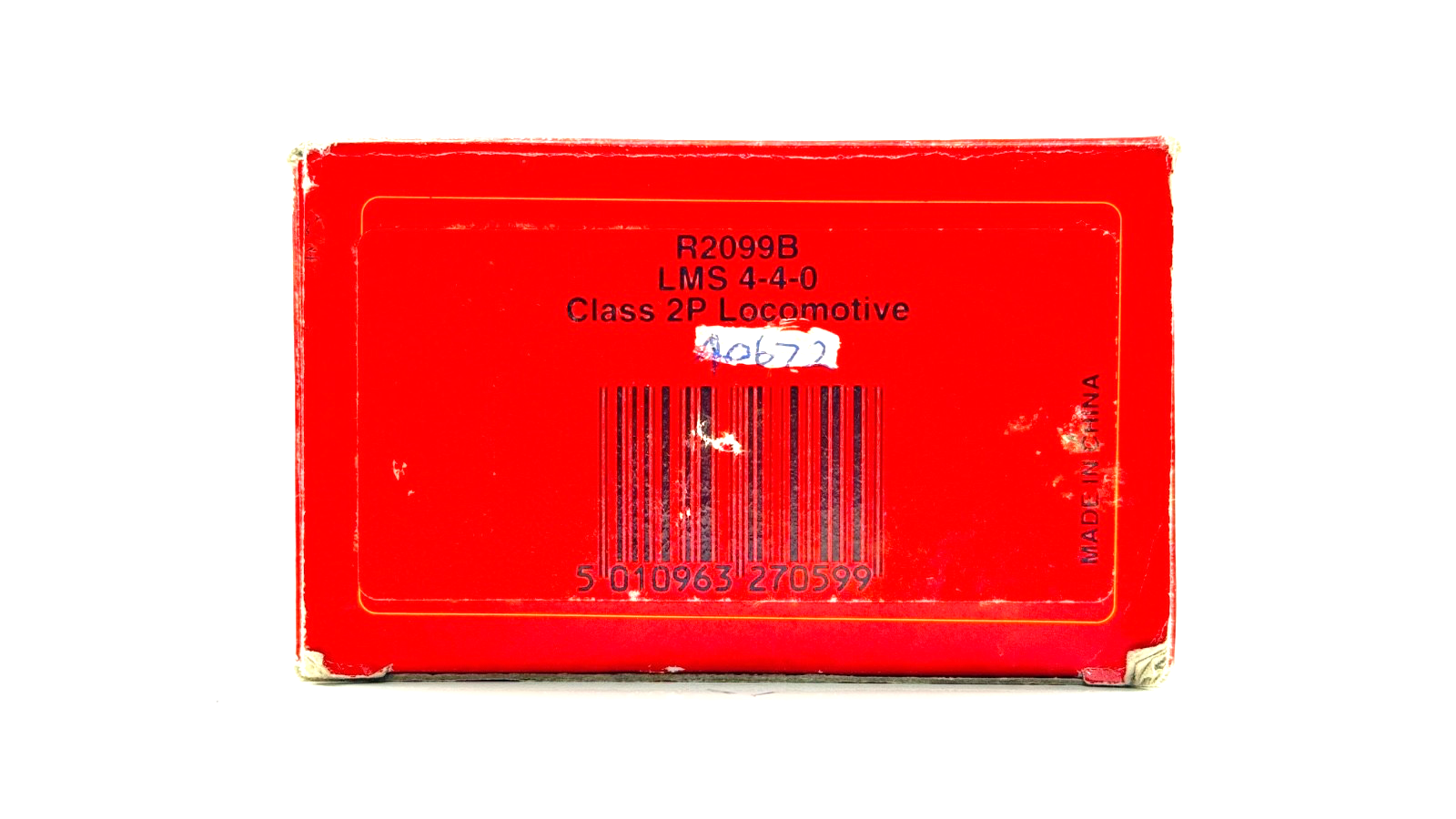 HORNBY 00 GAUGE - R2099B - BR BLACK 4-4-0 CLASS 2P LOCOMOTIVE 40672 RENUMBERED