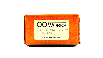 OO WORKS 00 GAUGE - LSWR BR BLACK ADAMS RADIAL 4-4-2T NO.30583 - BOXED