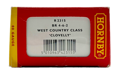HORNBY 00 GAUGE - R2315 - BR 4-6-2 WEST COUNTRY CLASS 'CLOVELLY' 34037 - BOXED