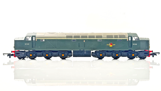 LIMA 00 GAUGE - CLASS 40 DIESEL LOCOMOTIVE D206 BR GREEN - RENUMBERED BOXED