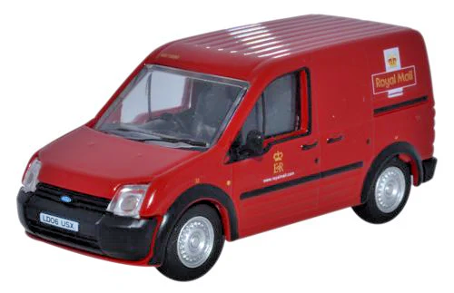 OXFORD DIECAST 1/76 SCALE - 76FTC001 - FORD TRANSIT CONNET ROYAL MAIL NEW