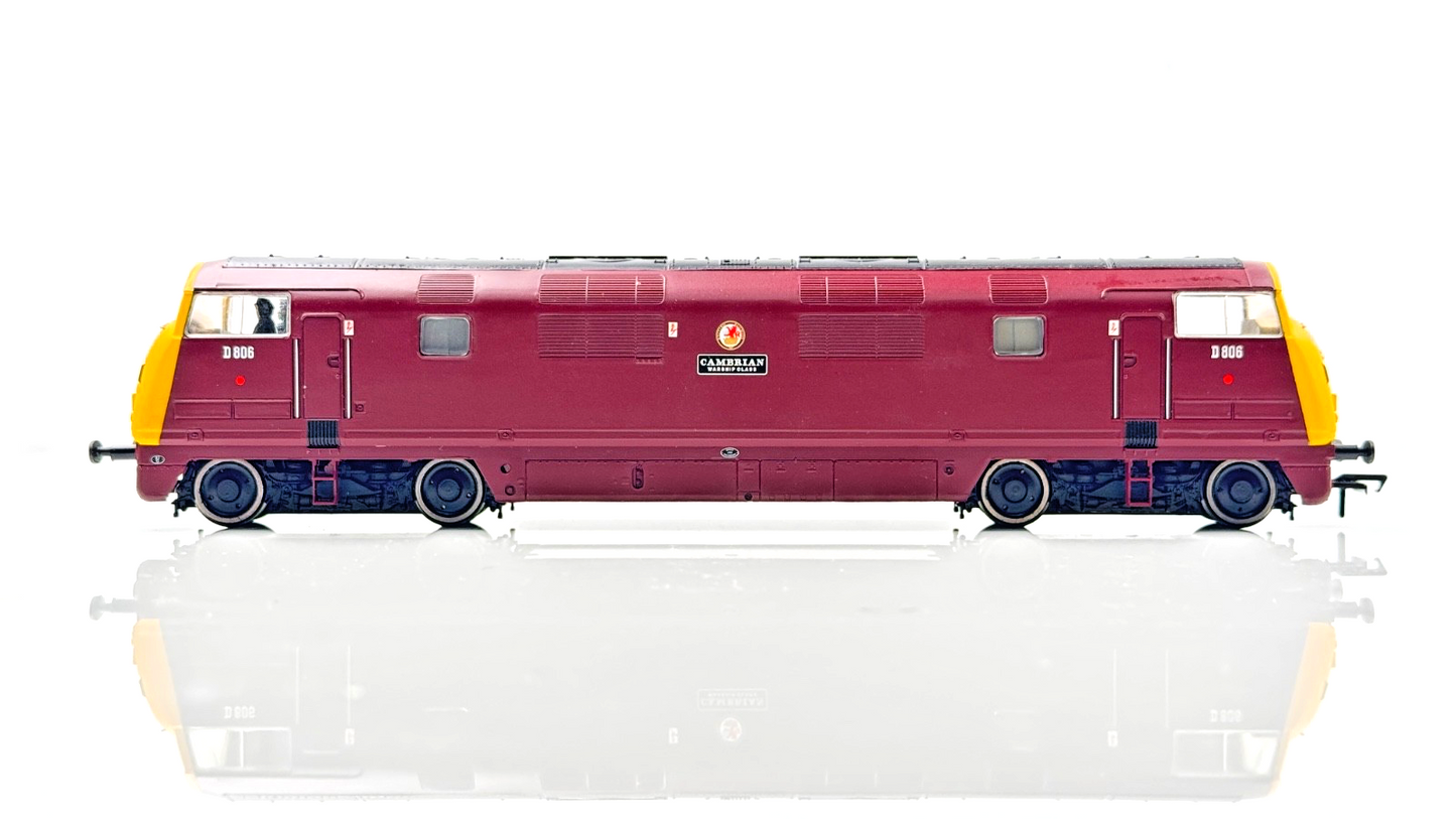 BACHMANN 00 GAUGE - 32-056 - CLASS 42 WARSHIP DIESEL D806 CAMBRIAN BR MAROON