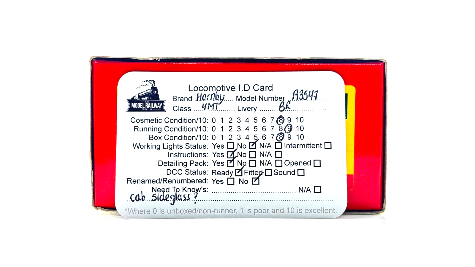 HORNBY 00 GAUGE - R3547 - BR (LATE) GREEN 4-6-0 STANDARD 4MT 75008 - BOXED