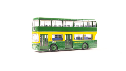 BRITBUS AN2-01 - 1/76 SCALE - PARK ROYAL NBC DOUBLE DECK LONDON COUNTRY DAMAGED