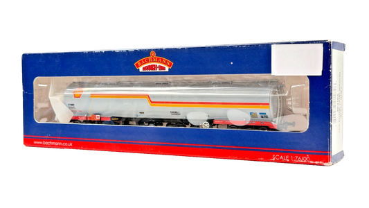 BACHMANN 00 GAUGE - 38-110A - 100 TON TEA BOGIE TANK WAGON SHELL GREY BOXED