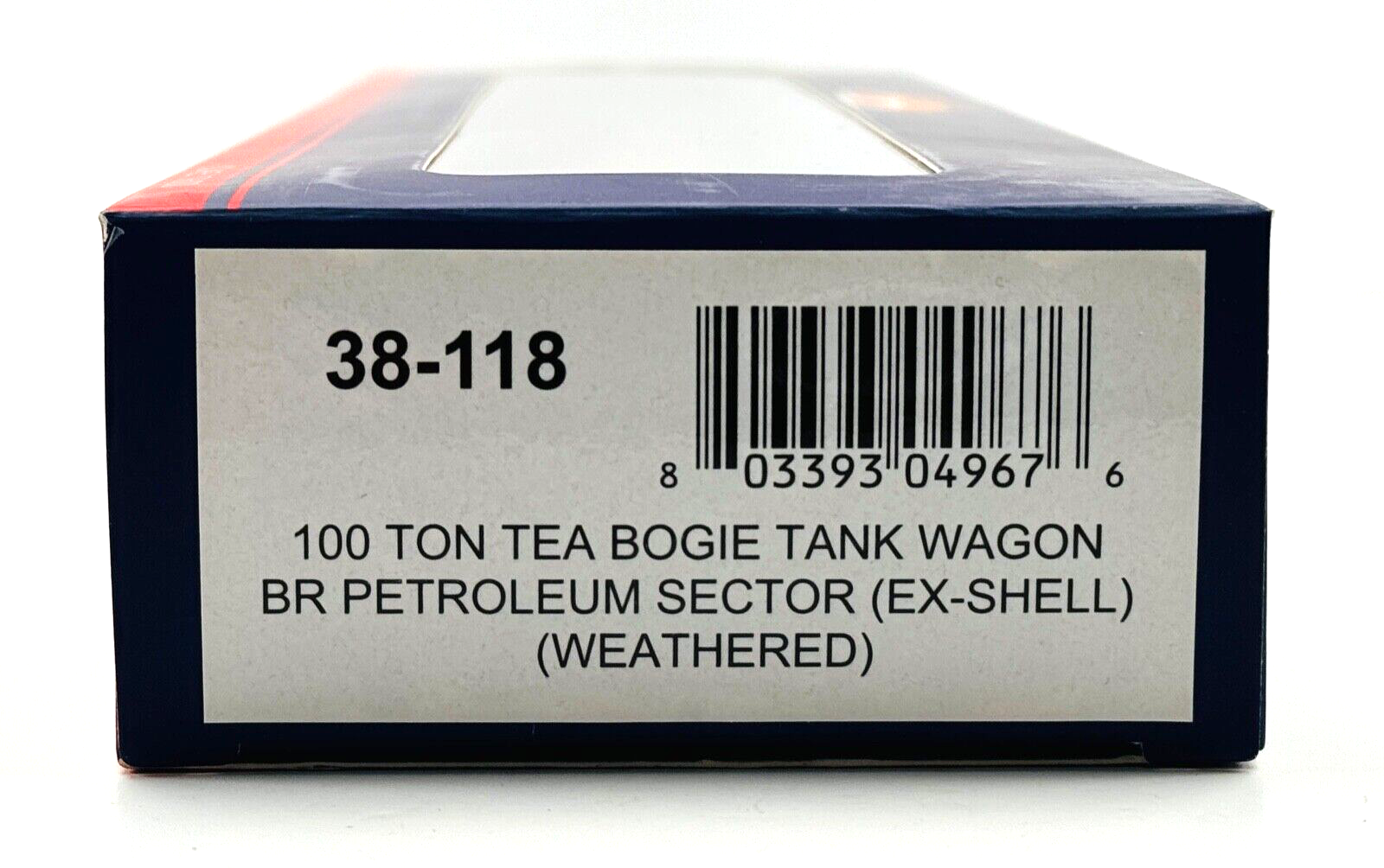 BACHMANN 00 GAUGE - 38-118 - 100 TON TEA BOGIE TANK WAGON BR PETROLEUM - BOXED