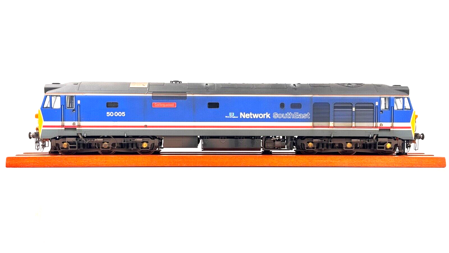 HELJAN O GAUGE - CLASS 50 DIESEL 50005 NETWORK SOUTHEAST COLLINGWOOD (PROTO NEO)