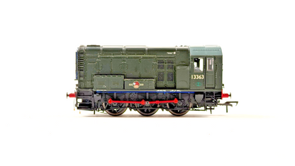 HORNBY 00 GAUGE - R3484 - CLASS 08 DIESEL SHUNTER BR GREEN 13363 DCC SOUND BOXED