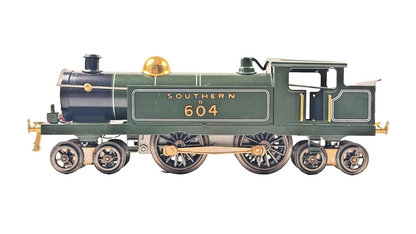ACE TRAINS O GAUGE - ESG/1 SOUTHERN SR GREEN 4-4-4 ELECTRIC TANK ENGINE 604