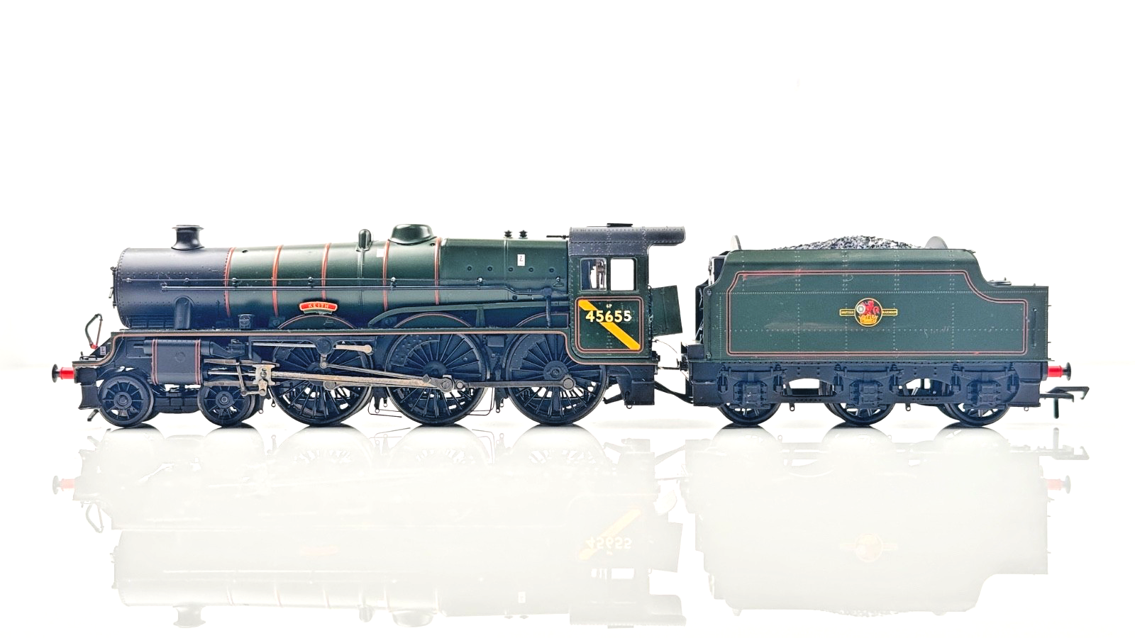 BACHMANN 00 GAUGE - 31-186A - LMS JUBILEE CLASS 45655 KEITH BR GREEN RENAMED