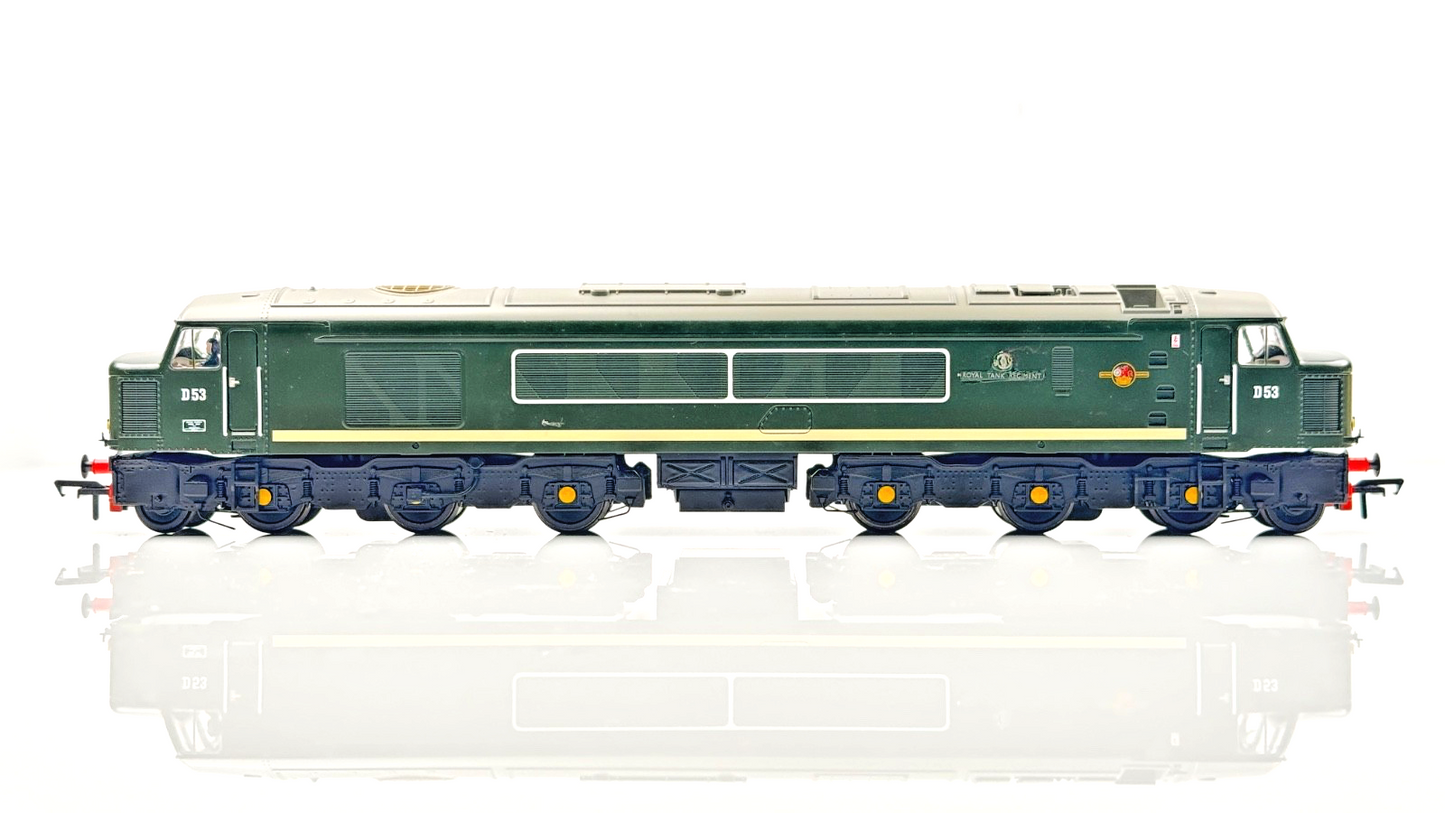 BACHMANN 00 GAUGE - 32-682 - CLASS 45/0 D53 ROYAL TANK REGIMENT BR GREEN SYP
