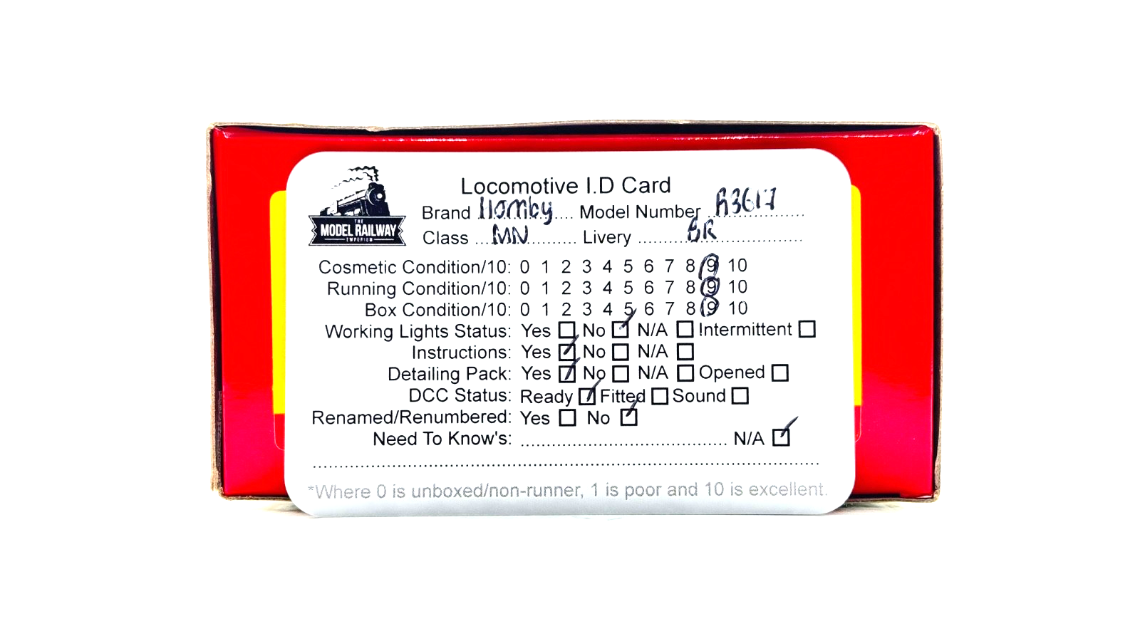 HORNBY 00 GAUGE - R3617 - BR 4-6-2 MERCHANT NAVY ELDER DEMPSTER LINES 35030