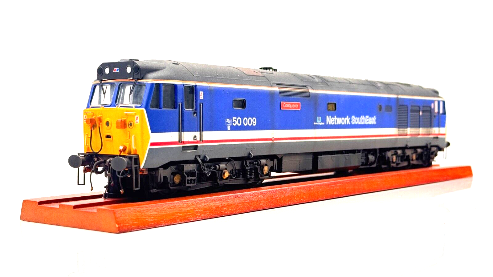 HELJAN O GAUGE - CLASS 50 DIESEL 50009 NETWORK SOUTHEAST CONQUEROR (PROTO NEO)