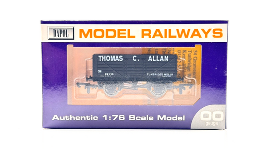 DAPOL 00 GAUGE - THOMAS C ALLAN TUNBRIDGE WELLS WAGON NO.3 (LIMITED EDITION)