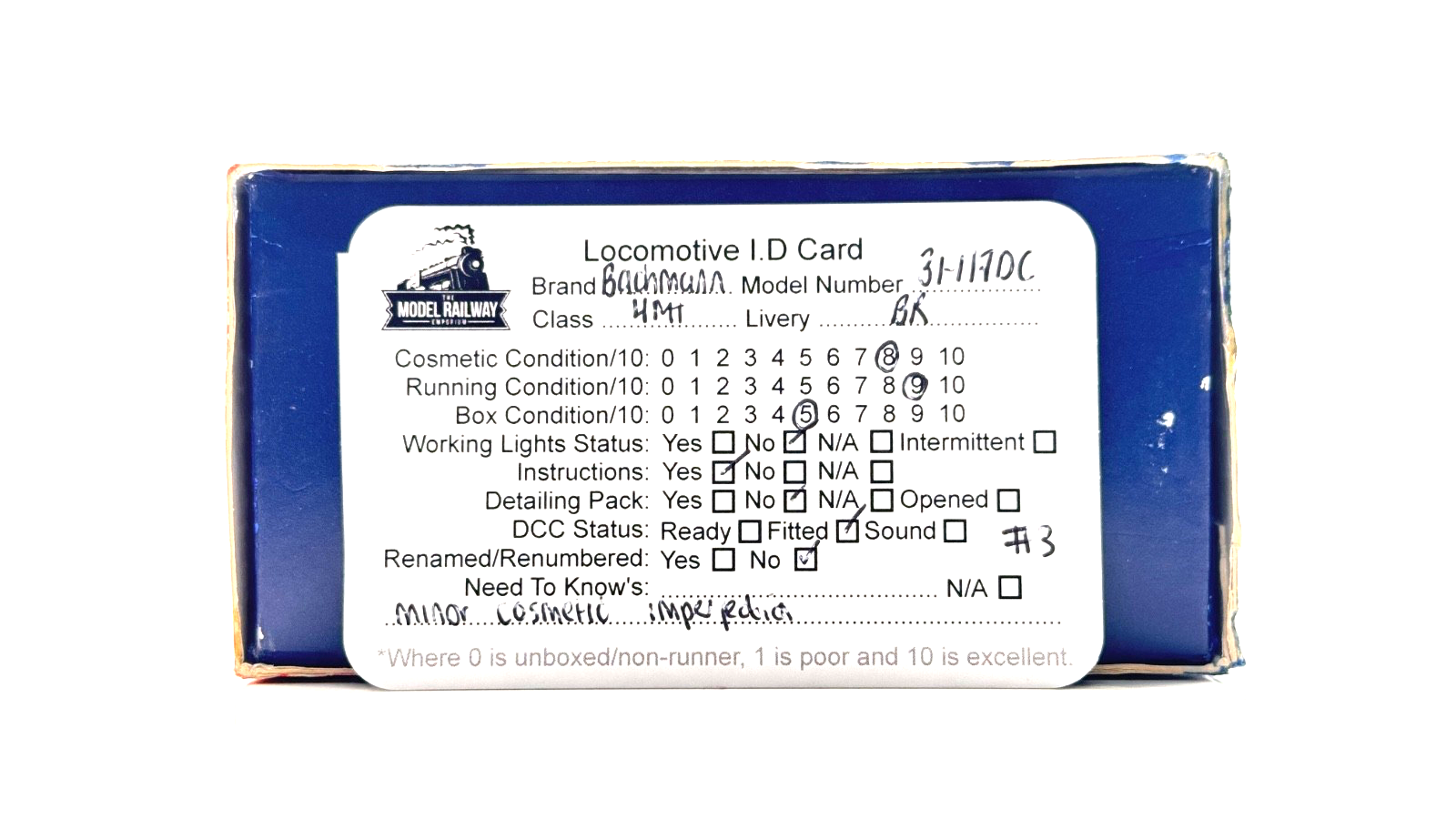 BACHMANN 00 GAUGE - 31-117DC - STANDARD CLASS 4MT 75074 BR BLACK DCC FITTED