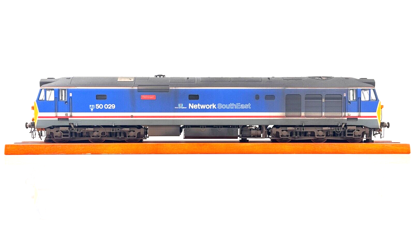 HELJAN O GAUGE - CLASS 50 DIESEL 50029 NETWORK SOUTHEAST NSE RENOWN (PROTO NEO)