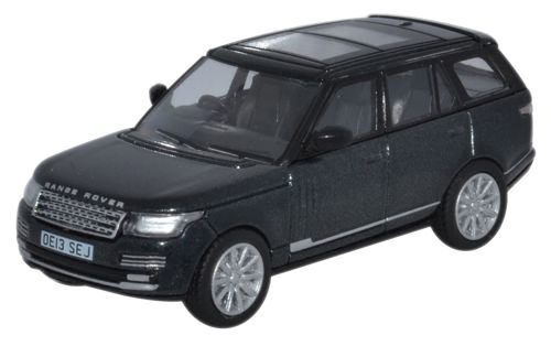 OXFORD DIECAST 1/76 - 76RAN002 - RANGE ROVER 2013 SANTORINI BLACK - NEW BOXED