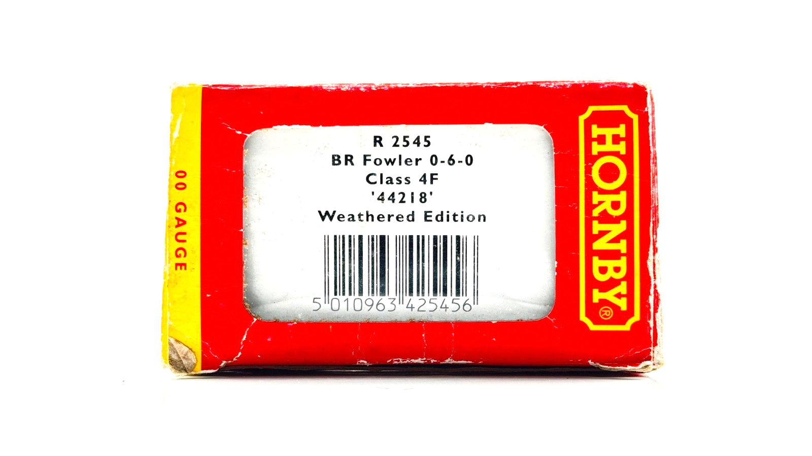 HORNBY 00 GAUGE - R2545 - BR BLACK FOWLER 0-6-0 CLASS 4F 44218 WEATHERED BOXED