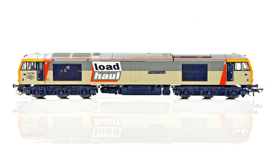 HORNBY 00 GAUGE - R3657 - CLASS 60 DIESEL 60050 LOADHAUL ROSEBERRY TOPPING - NQP