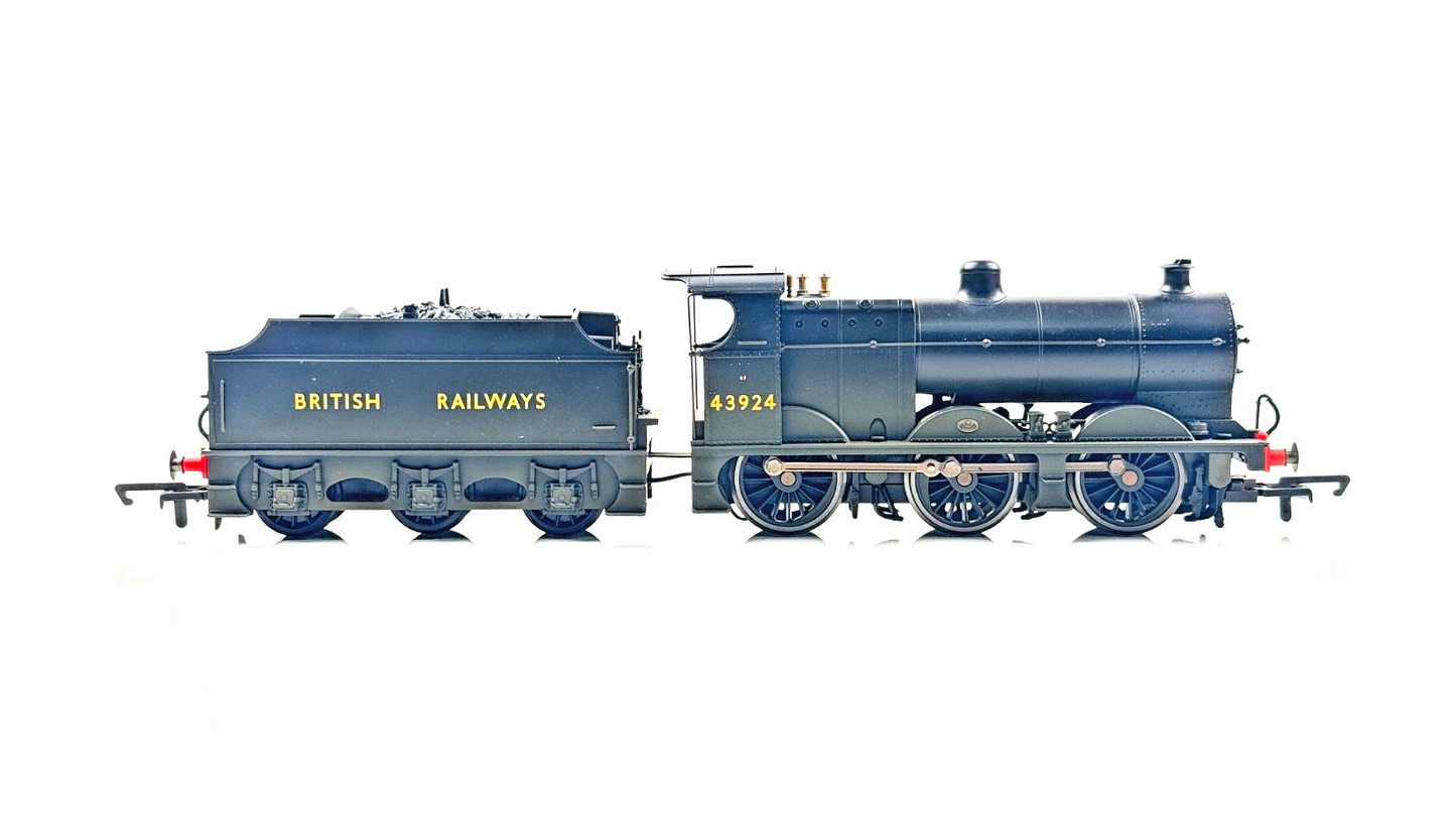 HORNBY 00 GAUGE - R2396 - BRITISH RAILWAYS BLACK FOWLER 0-6-0 CLASS 4F 43924 (W)